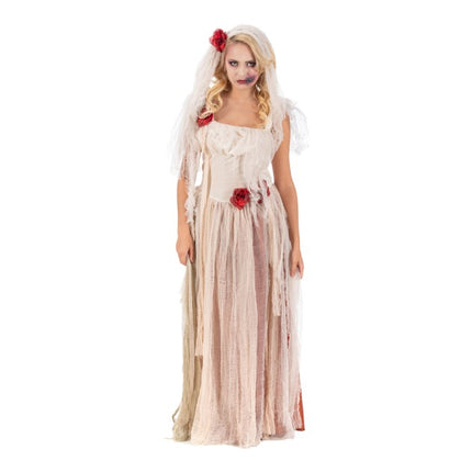 Costume da sposa fantasma Cristina da donna, 2 pezzi