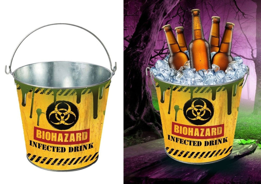Halloween Emmer Infected Drink 23cm - Partywinkel - 8434077268513