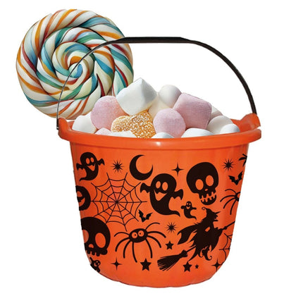 Halloween Emmer Oranje 18cm - Partywinkel - 8434077268339