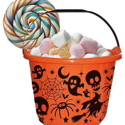 Halloween Emmer Oranje 18cm - Partywinkel - 8434077268339