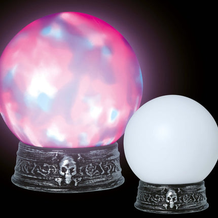 Halloween Glazenbol Met Licht 20cm van Fiestas Guirca koop je bij Partywinkel