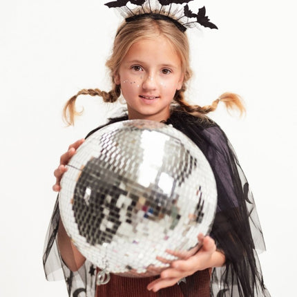 Halloween Haarband Vleermuizen 22cm van Partydeco koop je bij Partywinkel