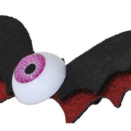 Halloween Haarclip Vleermuis 10cm 2st - Partywinkel - 8434077190692