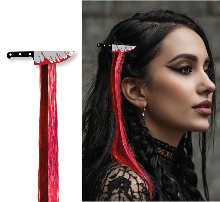 Halloween Haarspeldje Mes van Fiestas Guirca koop je bij Partywinkel