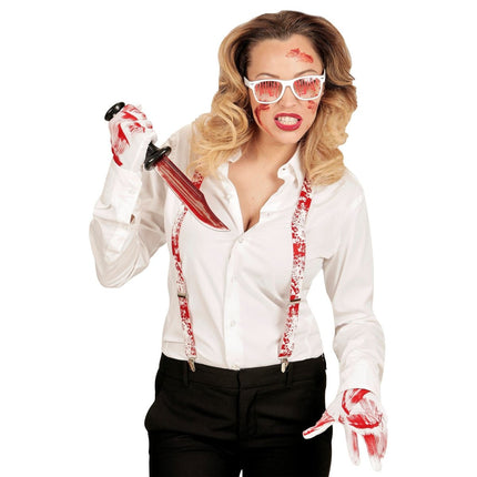 Halloween Handschoenen Bloederig van Widmann koop je bij Partywinkel