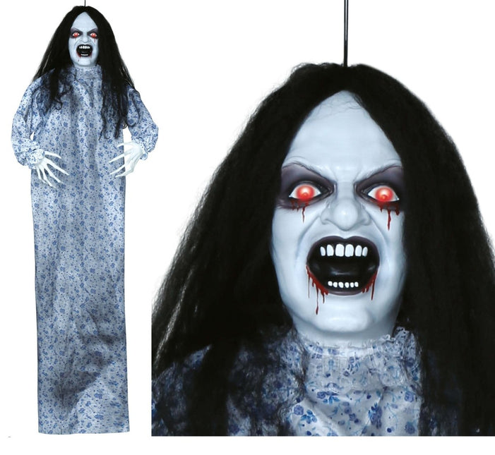 Halloween Hangdecoratie Bezeten Pop 1,5m - Partywinkel - 8434077249079