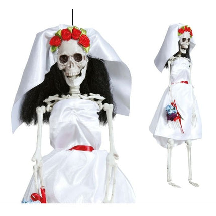 Halloween Hangdecoratie Bruid 40cm - Partywinkel - 8434077248652
