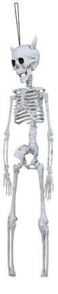 Halloween Hangdecoratie Duivel Skelet 40cm van Fiestas Guirca koop je bij Partywinkel