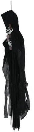 Halloween Hangdecoratie Skelet Met Gitaar 1,2m - Partywinkel - 8434077248867