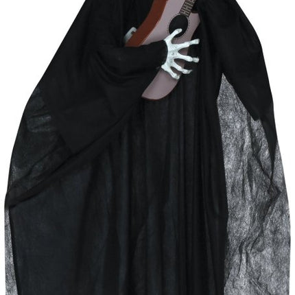 Halloween Hangdecoratie Skelet Met Gitaar 1,2m - Partywinkel - 8434077248867