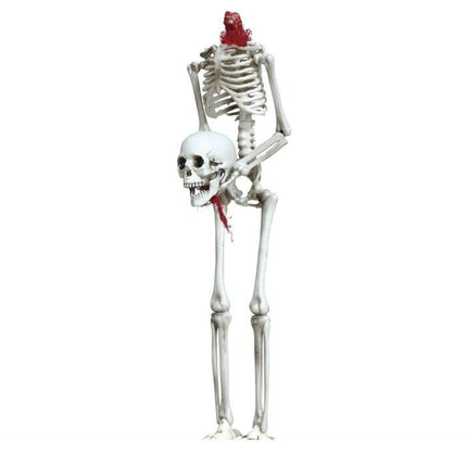 Halloween Hangdecoratie Skelet Zonder Hoofd 37cm - Partywinkel - 8434077248911
