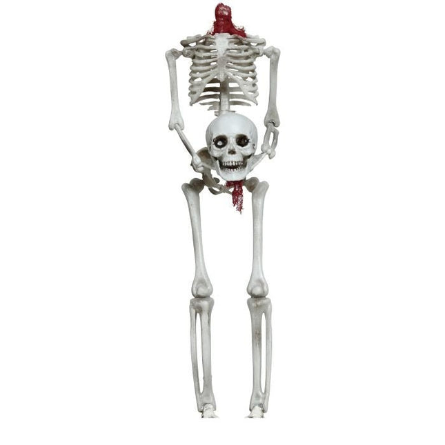 Halloween Hangdecoratie Skelet Zonder Hoofd 37cm - Partywinkel - 8434077248911