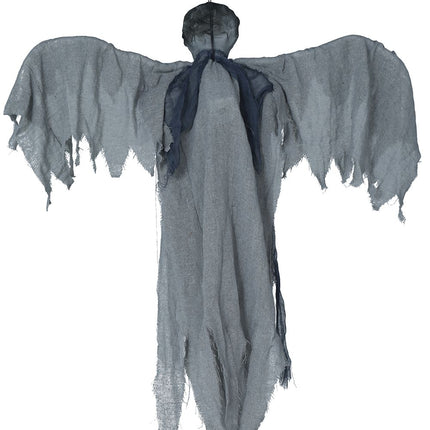 Halloween Hangdecoratie Wit Engel 1m - Partywinkel - 8434077248768