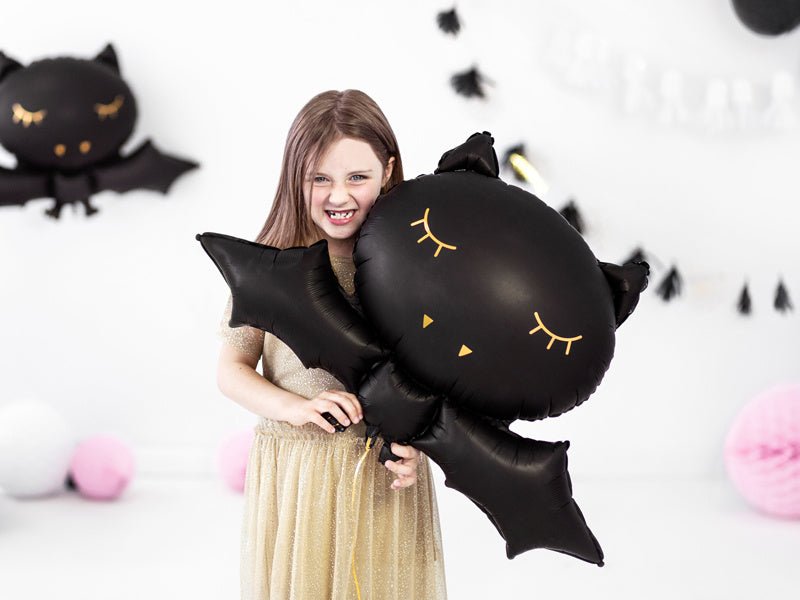 Halloween Helium Ballon Vleermuis 80cm van Partydeco koop je bij Partywinkel