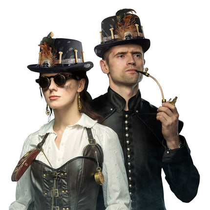 Halloween Hoed Hoog Voodoo van Widmann koop je bij Partywinkel