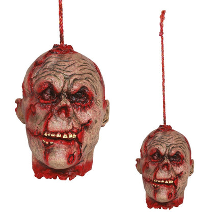 Halloween Hoofd Zombie 38cm van Fiestas Guirca koop je bij Partywinkel