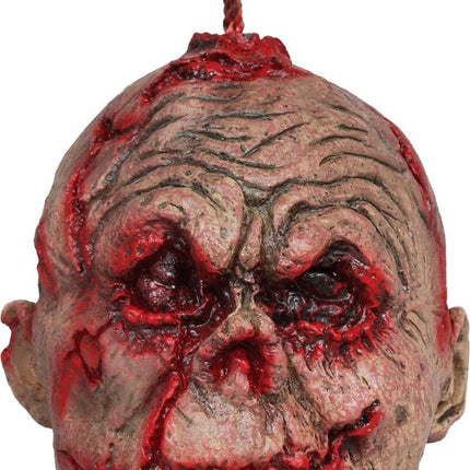 Halloween Hoofd Zombie 38cm van Fiestas Guirca koop je bij Partywinkel