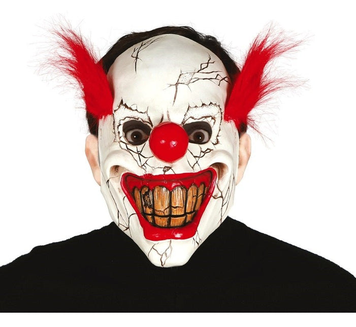 Halloween Horror Clown Masker Haar van Fiestas Guirca koop je bij Partywinkel