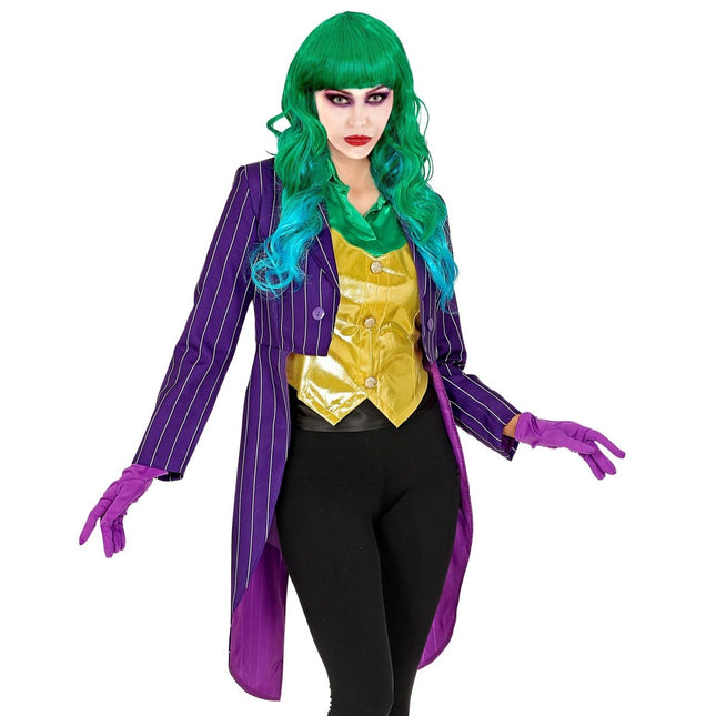 Halloween Jas Dames Joker van Widmann koop je bij Partywinkel