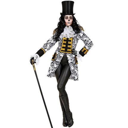 Halloween Jas Dames Schedels van Widmann koop je bij Partywinkel