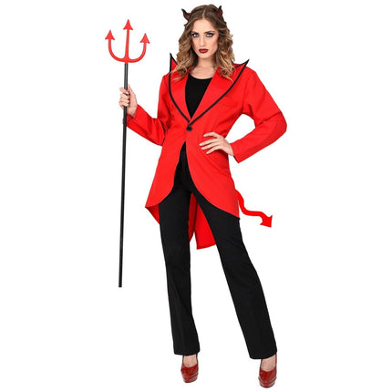 Halloween Jas Rood Duivel van Widmann koop je bij Partywinkel