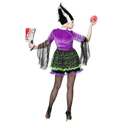 Halloween Jurk Dames Monster Bruid van Widmann koop je bij Partywinkel