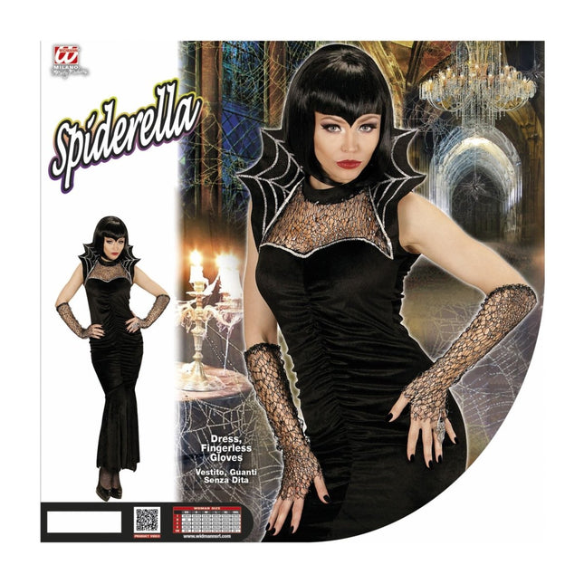 Halloween Jurk Dames Spiderella van Widmann koop je bij Partywinkel