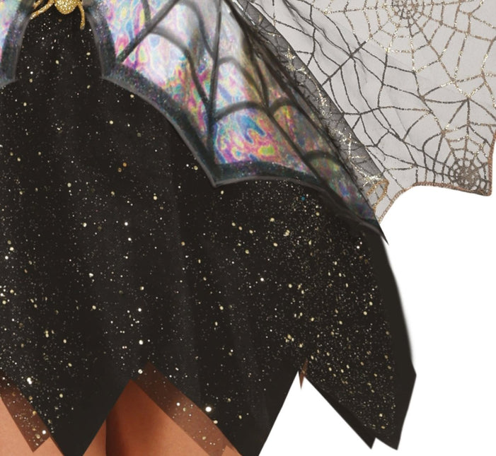 Halloween Jurk Dames Spinnenwebben En Spin van Fiestas Guirca koop je bij Partywinkel