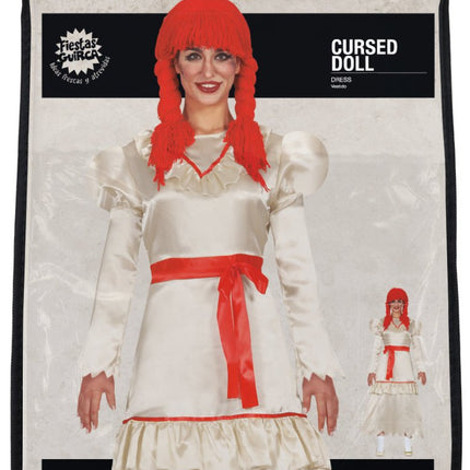 Halloween Jurk Dames Vervloekte Pop van Fiestas Guirca koop je bij Partywinkel