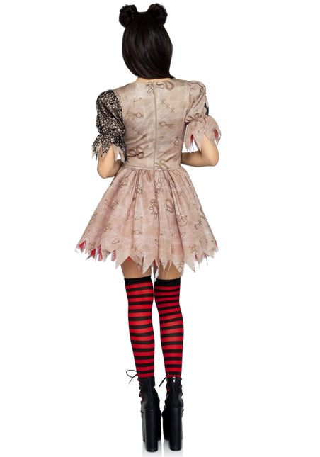 Halloween Jurk Dames Voodoo Pop Leg Avenue - Partywinkel - 714718549989