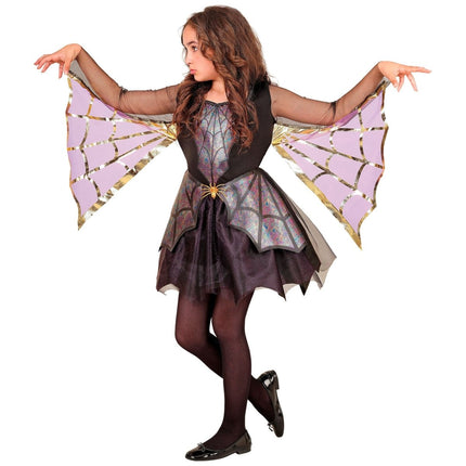 Halloween Jurk Kind Spider Girl van Widmann koop je bij Partywinkel