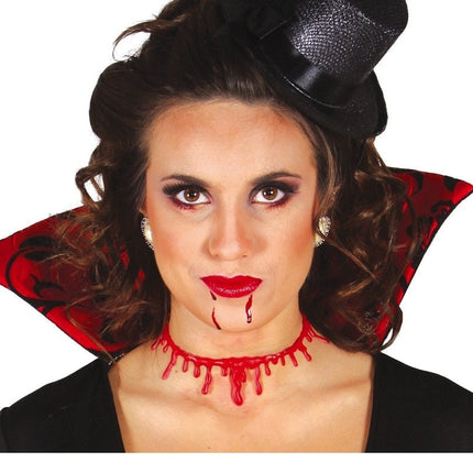 Halloween Ketting Doorgesneden Keel van Fiestas Guirca koop je bij Partywinkel