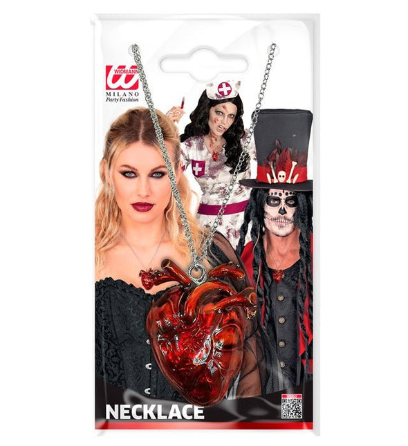 Halloween Ketting Hart van Widmann koop je bij Partywinkel