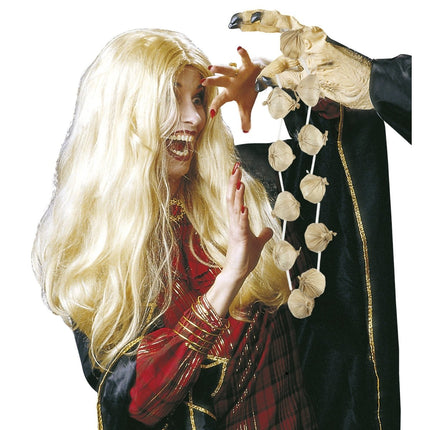 Halloween Ketting Knoflook 48cm van Widmann koop je bij Partywinkel