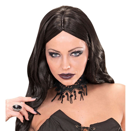 Halloween Ketting Met Parels van Widmann koop je bij Partywinkel