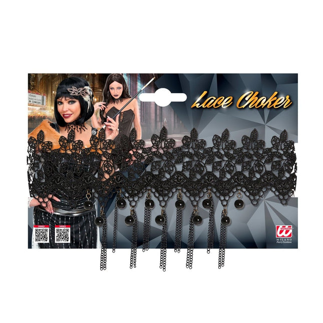 Halloween Ketting Met Parels van Widmann koop je bij Partywinkel