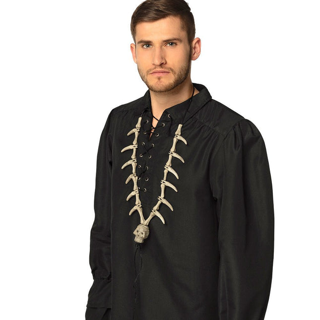 Halloween Ketting Skelet Botten van Boland koop je bij Partywinkel