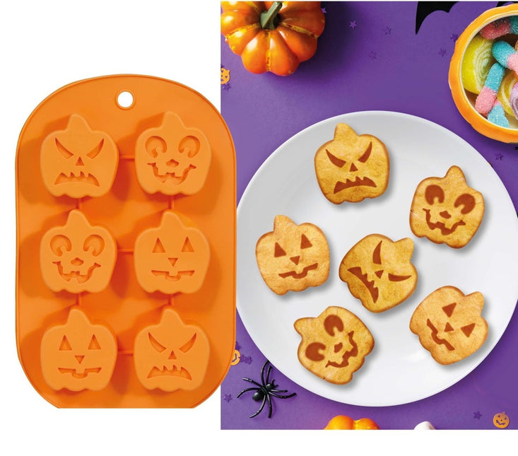 Halloween Koek Vormpjes Pompoenen van Fiestas Guirca koop je bij Partywinkel