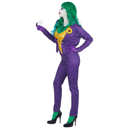 Halloween Kostuum Dames Joker van Widmann koop je bij Partywinkel