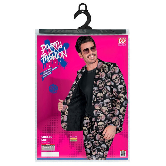 Halloween Kostuum Heren Schedel van Widmann koop je bij Partywinkel