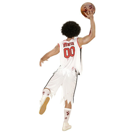 Halloween Kostuum Heren Zombie Basketbal van Widmann koop je bij Partywinkel
