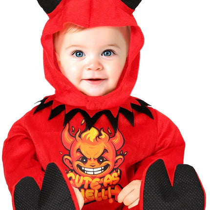 Halloween Kostuum Rood Baby Duivel van Fiestas Guirca koop je bij Partywinkel