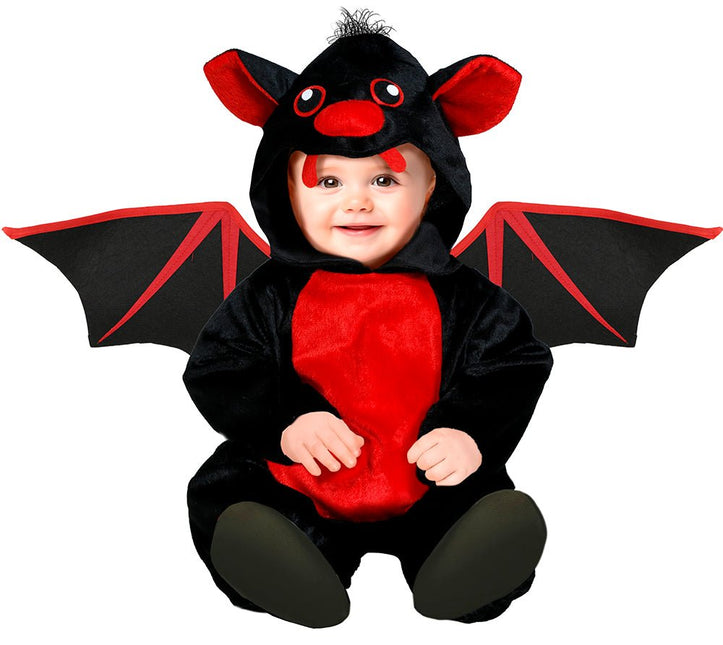 Halloween Kostuum Rood Baby Vleermuis van Fiestas Guirca koop je bij Partywinkel