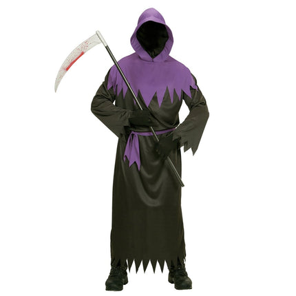 Halloween Kostuum Zwart Paars Heren Spook van Widmann koop je bij Partywinkel