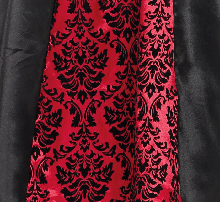 Halloween Kostuum Zwart Rood Meisje Vampier Lang van Fiestas Guirca koop je bij Partywinkel