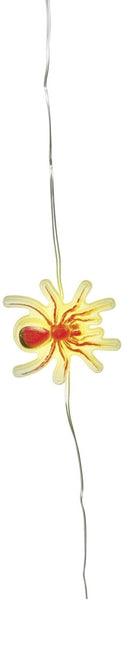 Halloween Lichtsnoer Spinnen 1,2m - Partywinkel - 8434077249956