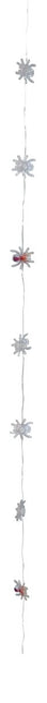 Halloween Lichtsnoer Spinnen 1,2m - Partywinkel - 8434077249956