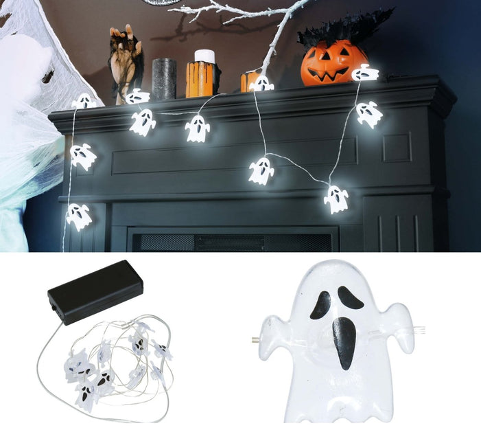 Halloween Lichtsnoer Spoken 1,2m - Partywinkel - 8434077249963