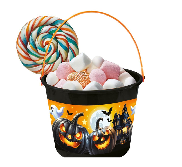 Halloween Mand Zwart Snoep van Fiestas Guirca koop je bij Partywinkel