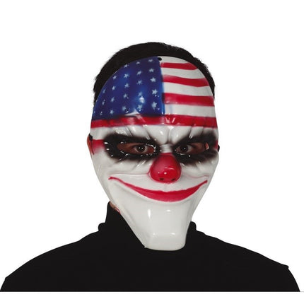 Halloween Masker Amerikaanse Clown van Fiestas Guirca koop je bij Partywinkel